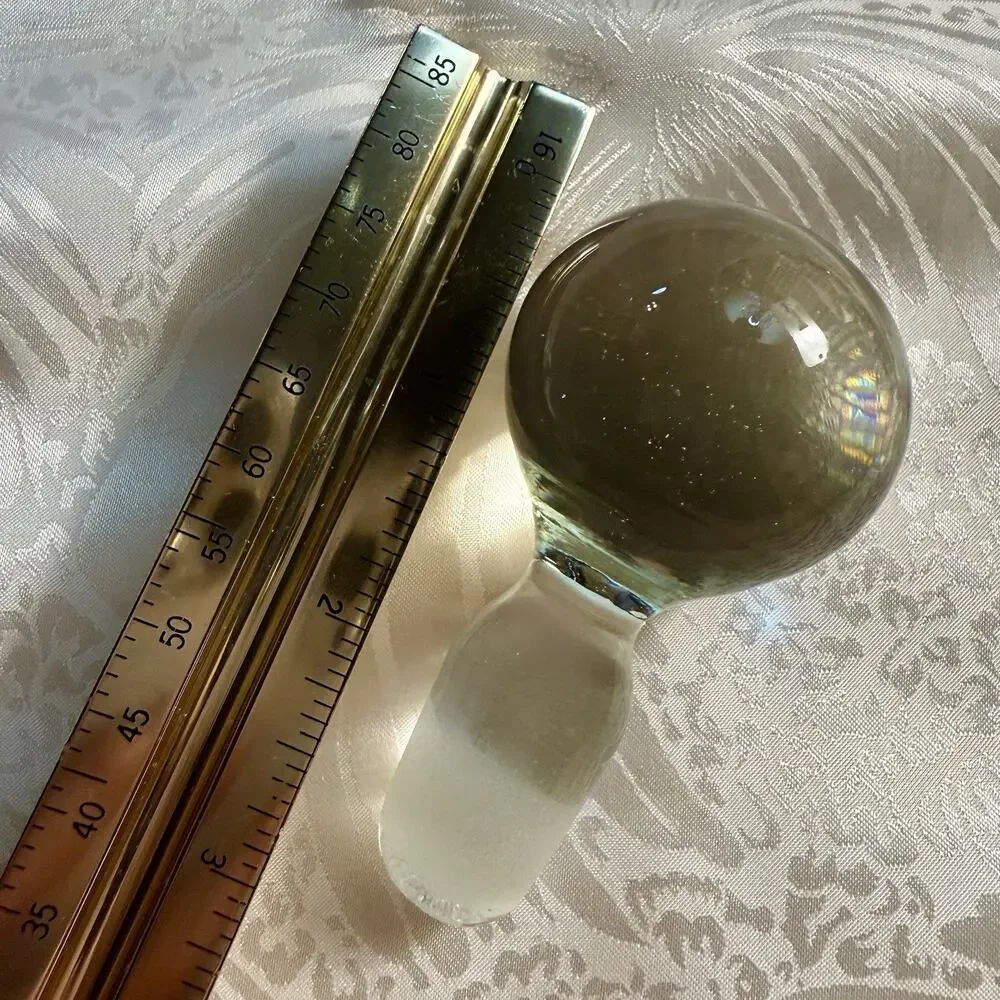 Holmegaard Kluk Kluk Decanter By Jacob E. Bang Danish Glassworks Spirits Bottle